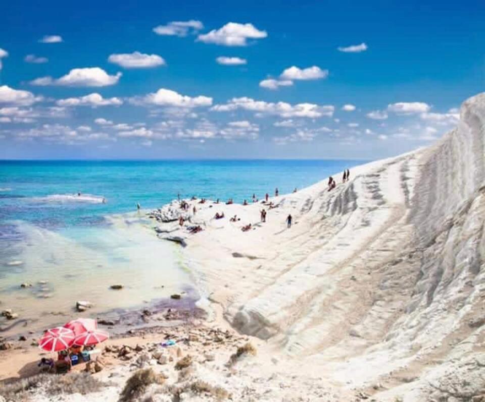 Scala Dei Turchi The White Wall Villa Realmonte Exterior foto