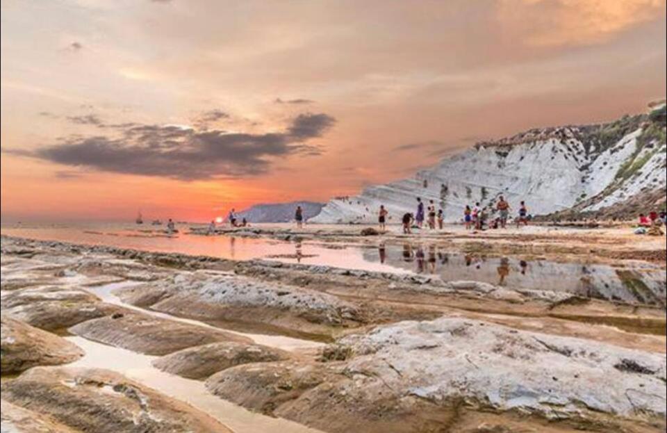 Scala Dei Turchi The White Wall Villa Realmonte Exterior foto